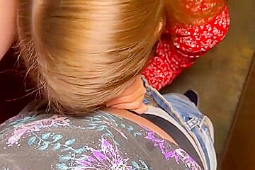 Emiliashot - Public And Risky Fuck In The Elevator  Pov
