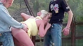 Enjoying the sights then fucking in it