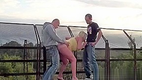 Enjoying the sights then fucking in it