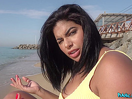 Erik Everhard & Sheila Ortega in The big boob blind date - FakeHub