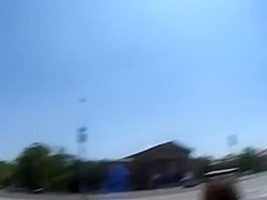 Euro Slut Sucks And Fucks Outdoors In Paris