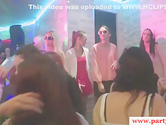 European Babes Go To A Crazy Gangbang Fest In The Club