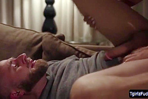 Eva Paradis In Horny Shemale Intense Anal Penetration