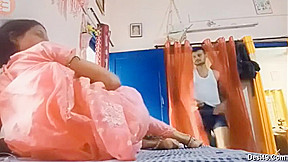 Exclusive- Desi Deaver Bhabhi Romance And Fucked Live Show