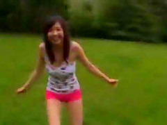 Exotic Japanese model Nana Ogura in Best Outdoor, Fingering JAV clip