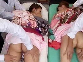 Exotic Japanese model in Horny Group Sex JAV video