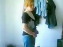 Exotic exclusive shaved pussy, cellphone, ponytail porn video