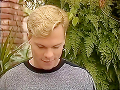 Exotic male pornstars Daniel Holt and Tony Rosario in horny group sex, bareback gay porn clip