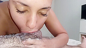 Extreme Babo, Naughty Girl Masturbates A Dick With Of Spit, Playing With All Her Babe