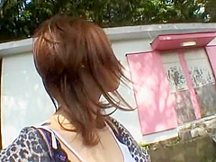 Fabulous Japanese girl in Incredible Blowjob, Outdoor JAV video