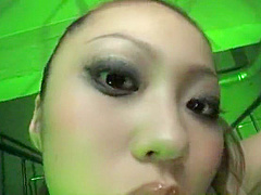 Fabulous Japanese slut Risa Chigasaki in Horny Fetish, Stockings JAV clip