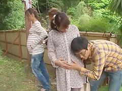 Fabulous Japanese whore Hinata Komine, Kyouko Maki in Best Public JAV clip
