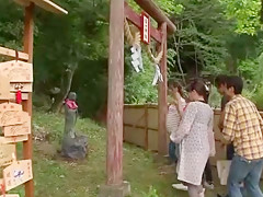 Fabulous Japanese whore Hinata Komine, Kyouko Maki in Best Public JAV clip