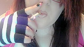 Fabulous homemade Smoking, Fetish xxx scene