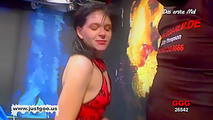 Fabulous pornstar in Best Bukkake, Gangbang porn scene