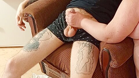 Fat Fingering My Dick Close Up