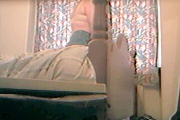 Fat mature getting dressed on home sex cams video