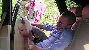 Female Fake Taxi Italian tourist fucks sexy busty blonde