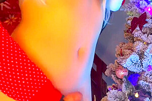 Femboy Slime Rimuru Got Fucked On Christmas