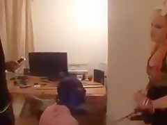 Femdom Strap On Face Fuck 2