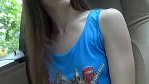 Fervid teen 18+ sucks penis in pov and gets tight slit plowed