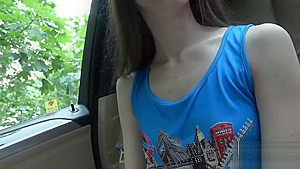 Fervid teen 18+ sucks penis in pov and gets tight slit plowed