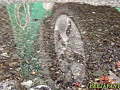 Fetish Asian Pees Outside