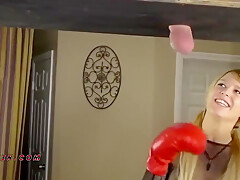 Fetish Ballbusting Naughty Amateur Girl Torturing Ba