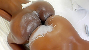 Fetish enema dykes squirting milk