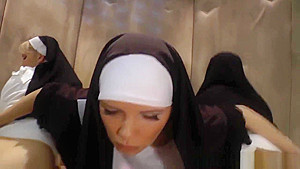 Fetish nuns holes toyed