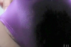 Filipina TS beauty Eva Lin toy dildo into ass and jerks off