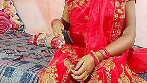 First Night In Suhagrat Indian Bhabhi