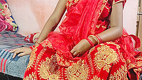 First Night In Suhagrat Indian Bhabhi