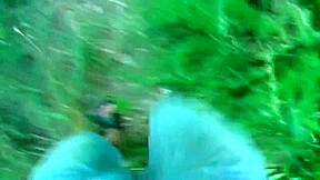 Fit Nude Milf Threesome Sex In Public Hotel Garden