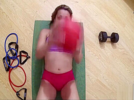 Fitness Couple home video