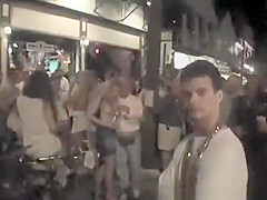 Flash tits in public