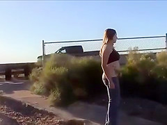 Flash under road bridge