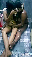 Flower And Shower Bathing Lesbians Video
