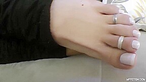 Foot Massage For Beautiful Girl