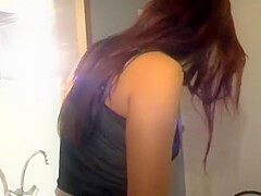 French Redhead Babe Gets A Double Cumshot On Her Back