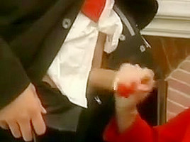 French mature eva sucking dick and get fisted