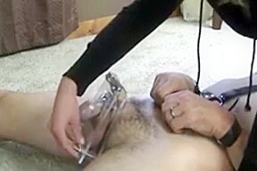 Fucked In My Throat With A Chastity Belt On