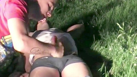 Fucked by straight in exhib outdoor at night - CrunchBoy