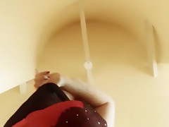 Fucked on the stairs