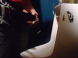 Fucking Hot Compilation Of Uncut Guys Pissing At The Bar