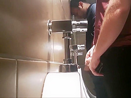 Fucking Hot Compilation Of Uncut Guys Pissing At The Bar