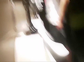 Fucking Hot Compilation Of Uncut Guys Pissing At The Bar