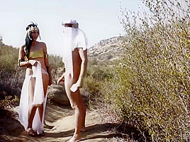 Fucking in the desert to see whats good