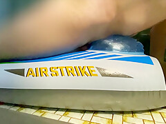 Fucking water filled Intex Air Fighter plane