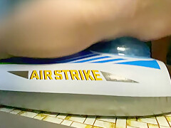 Fucking water filled Intex Air Fighter plane